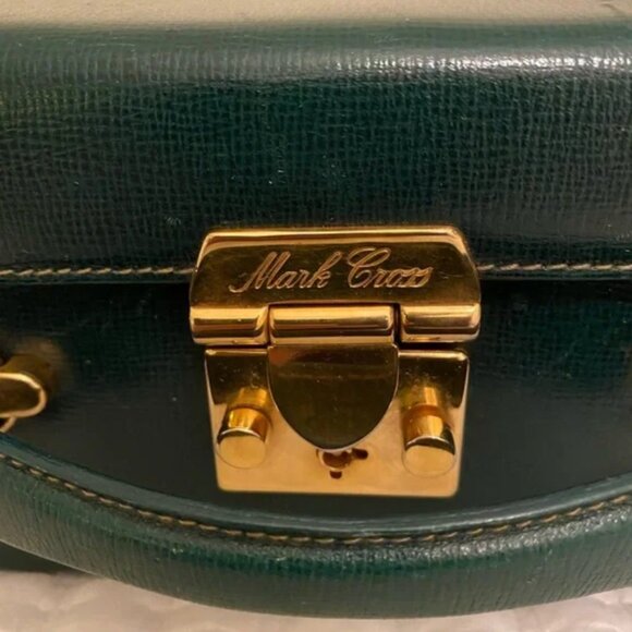 MARK CROSS BAG (Grace Kelly Box) in EVERGREEN - Picture 6 of 10